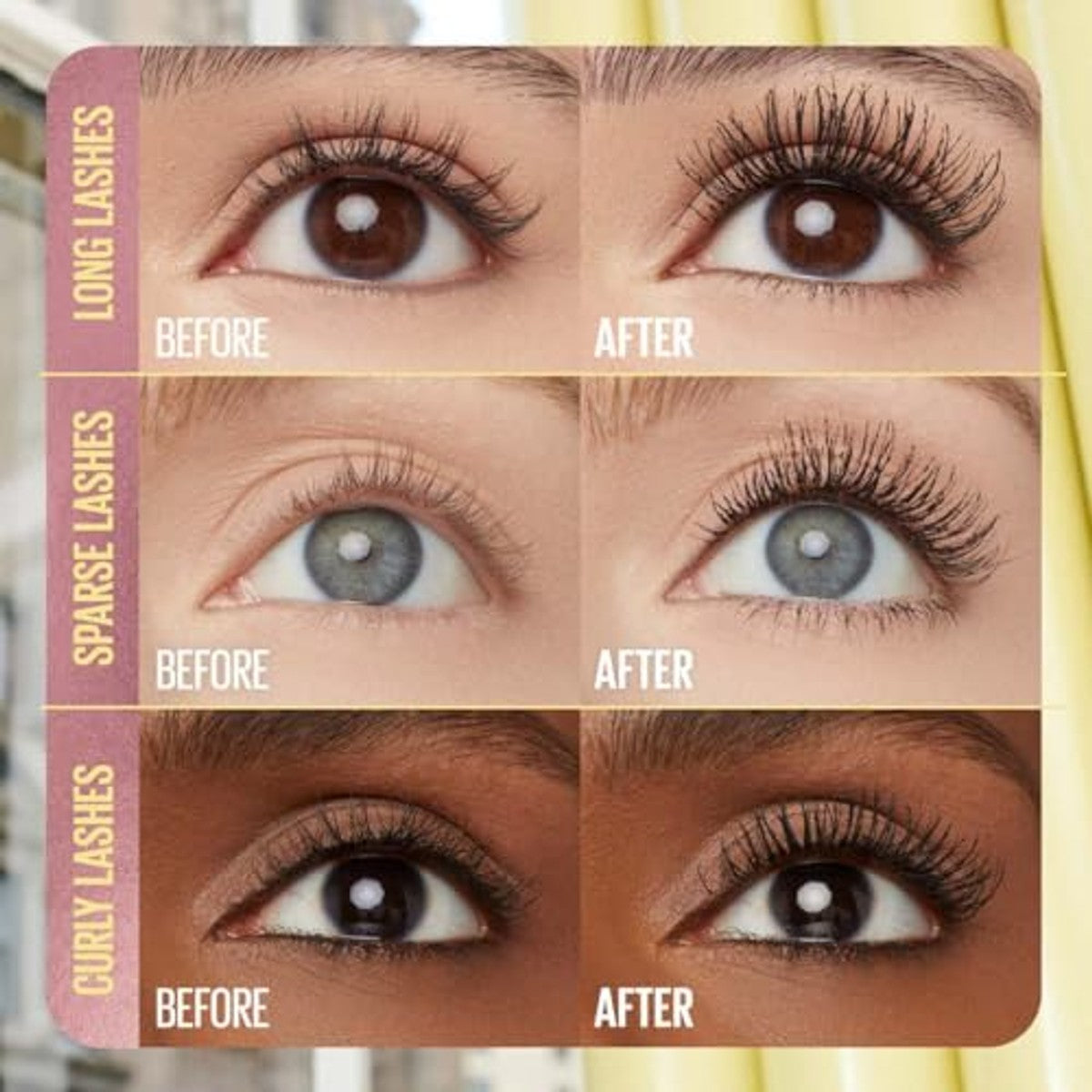 MAYBELLINE Colossal Bubble Mascara Zwart 10 ml - 3 stuks