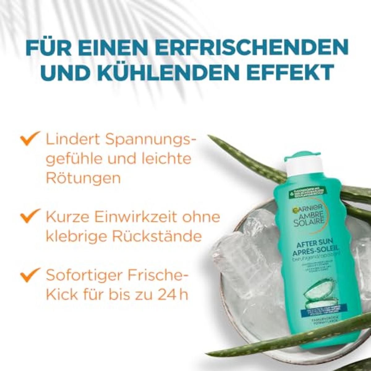 Garnier Ambre Solaire Kalmerende After Sun Milk 3 x 175 ml - Voordeelverpakking