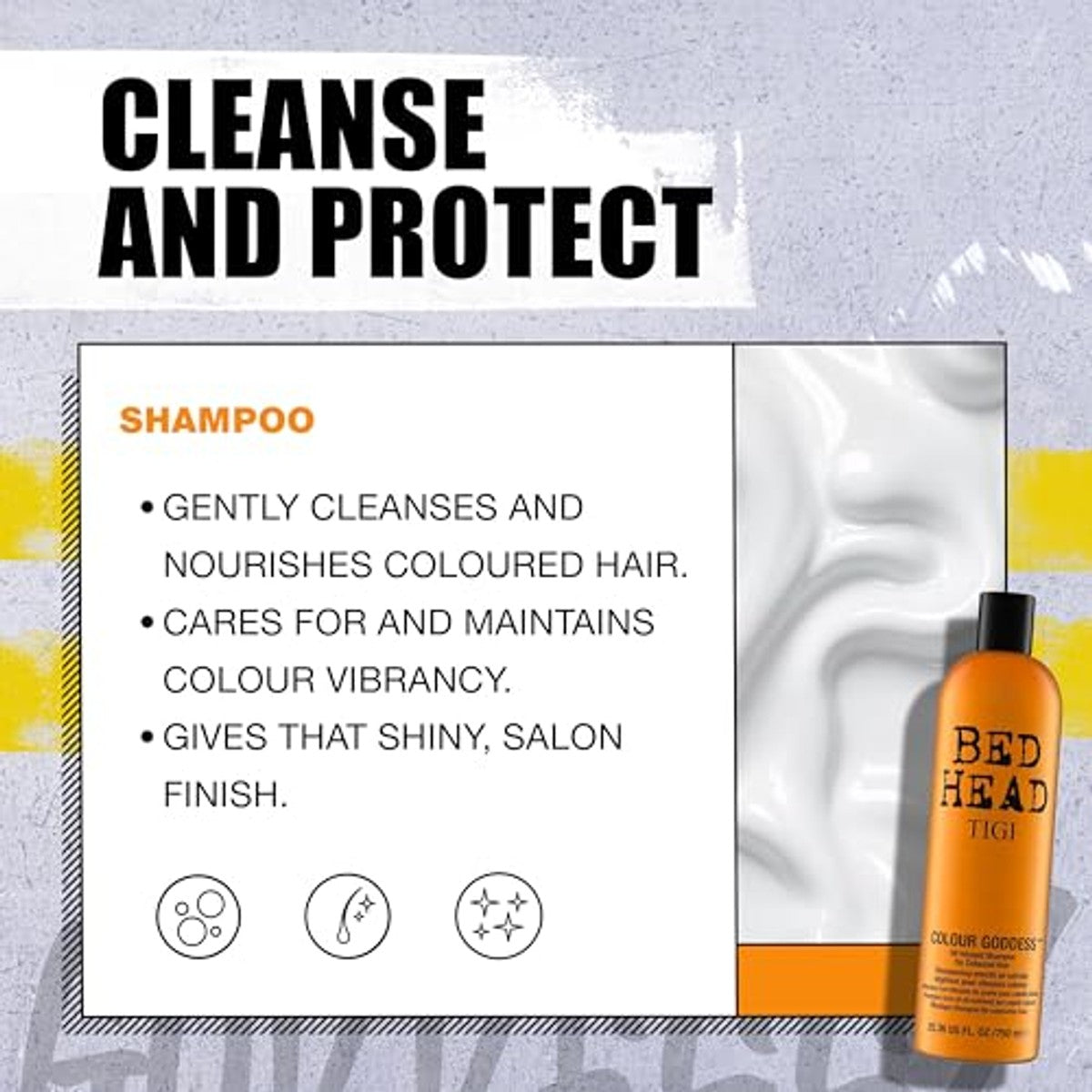 TIGI Bed Head Colour Goddess Shampoo & Conditioner Set 2 x 750 ml - 6-pack