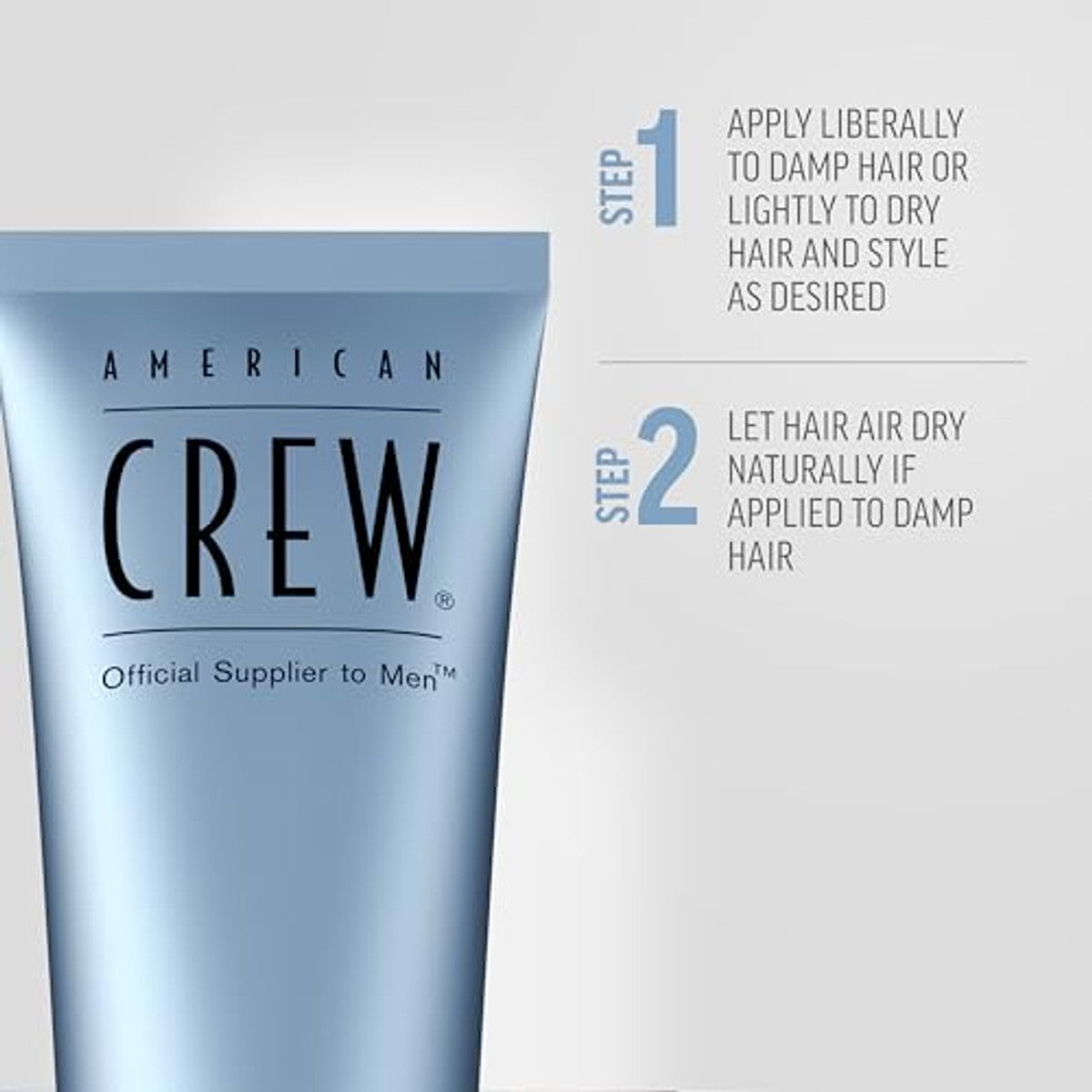 American Crew Fiber Cream Stylingcrème met Flexibele Grip 100 ml - 6-pack