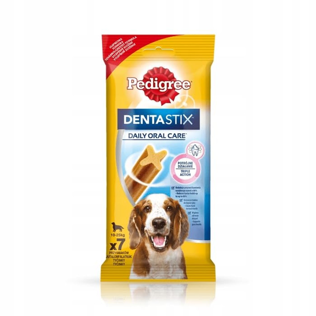 Pedigree Dentastix middelgrote hond 10-25 kg 56 stokjes 1440 g - 6-pack