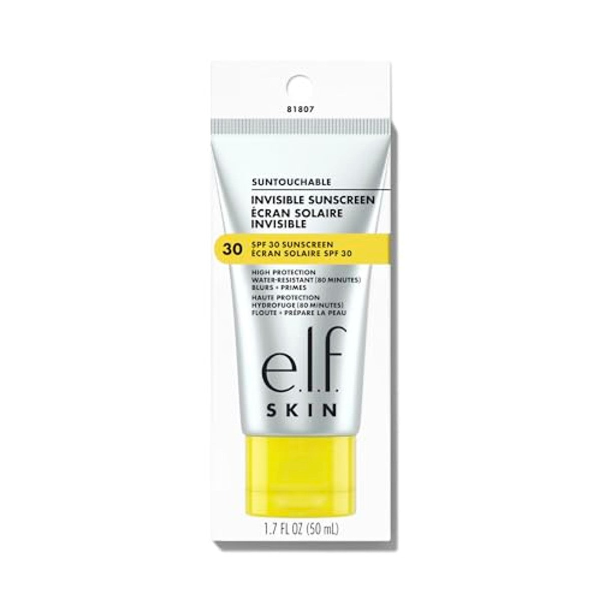 e.l.f. Suntouchable onzichtbare zonnebrandcrème SPF35 - 3 stuks