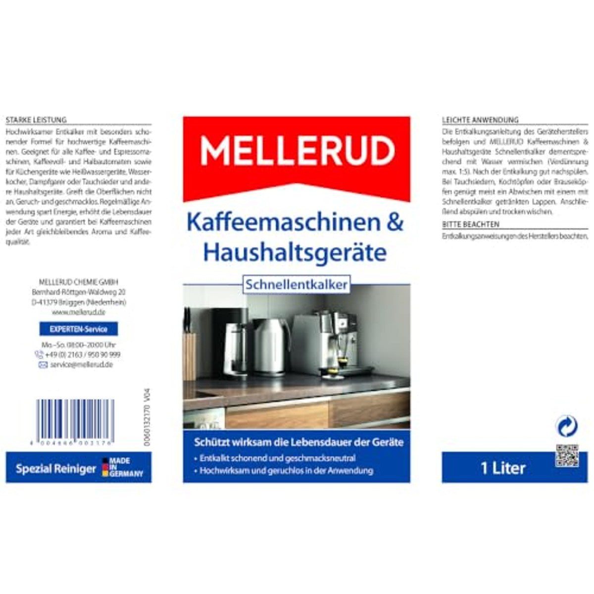Mellerud Koffiezetapparaat Ontkalker 1,0 l – Mellerud