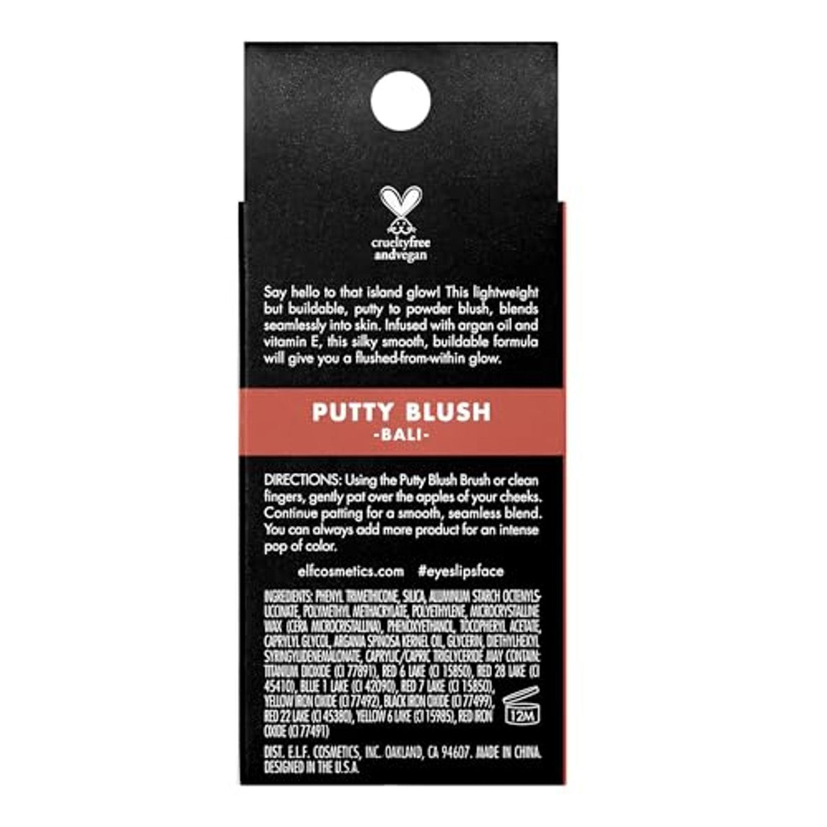 e.l.f. Luminous Putty Blush Bali - 6 stuks
