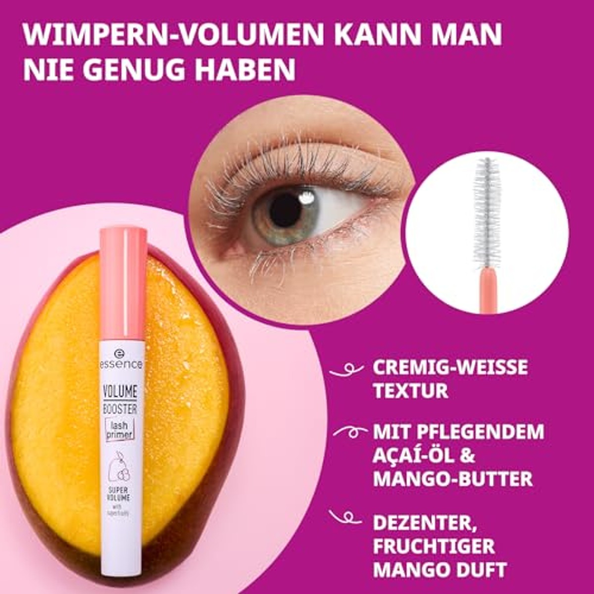 essence Volume Booster lasprimer wit, 7 ml - 6-pack