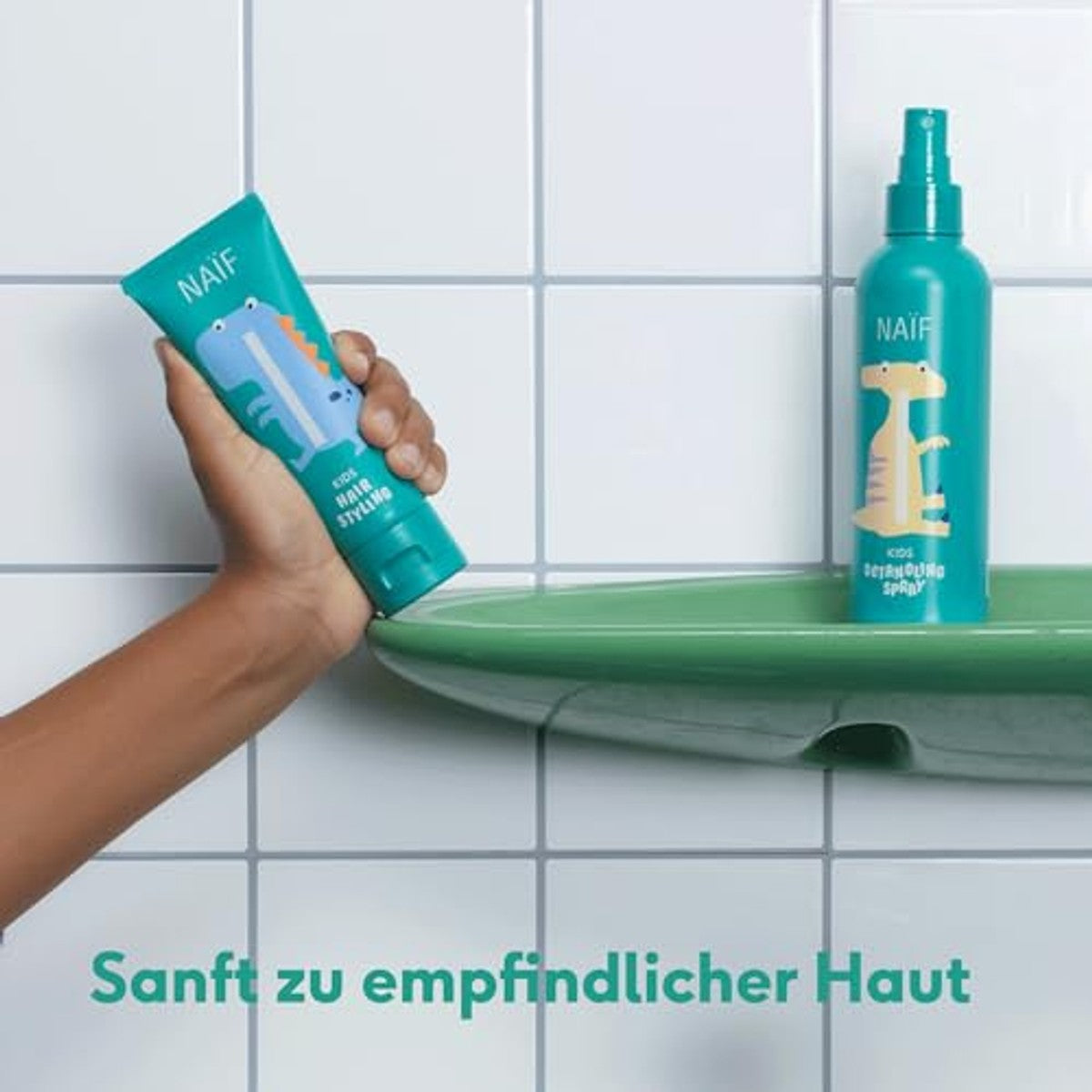 Naïf Kids Kleurrijk Doucheschuim 6 x 150 ml - Voordeelverpakking