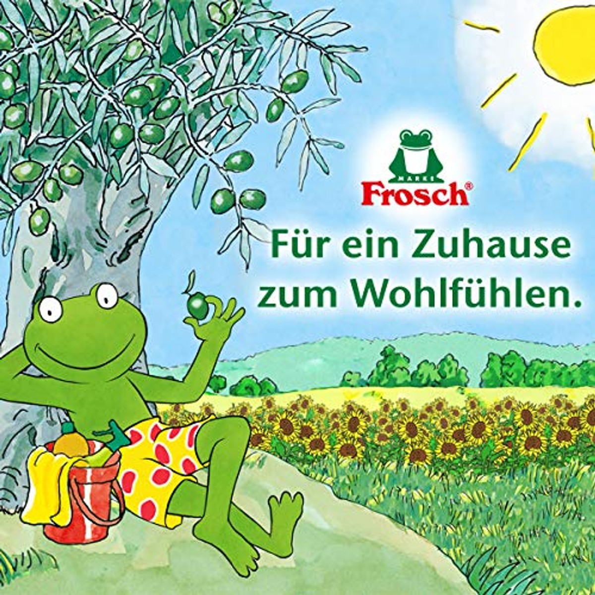 FROSCH Oase Ruimteverfrisser Oranjebloesem 6 x 90 ml - Voordeelverpakking