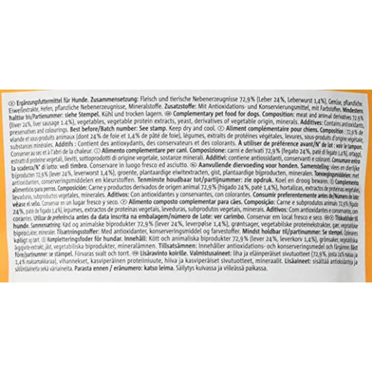 Vitakraft Treaties Bits Liver hondensnack 6 x 120 g - 3-pack