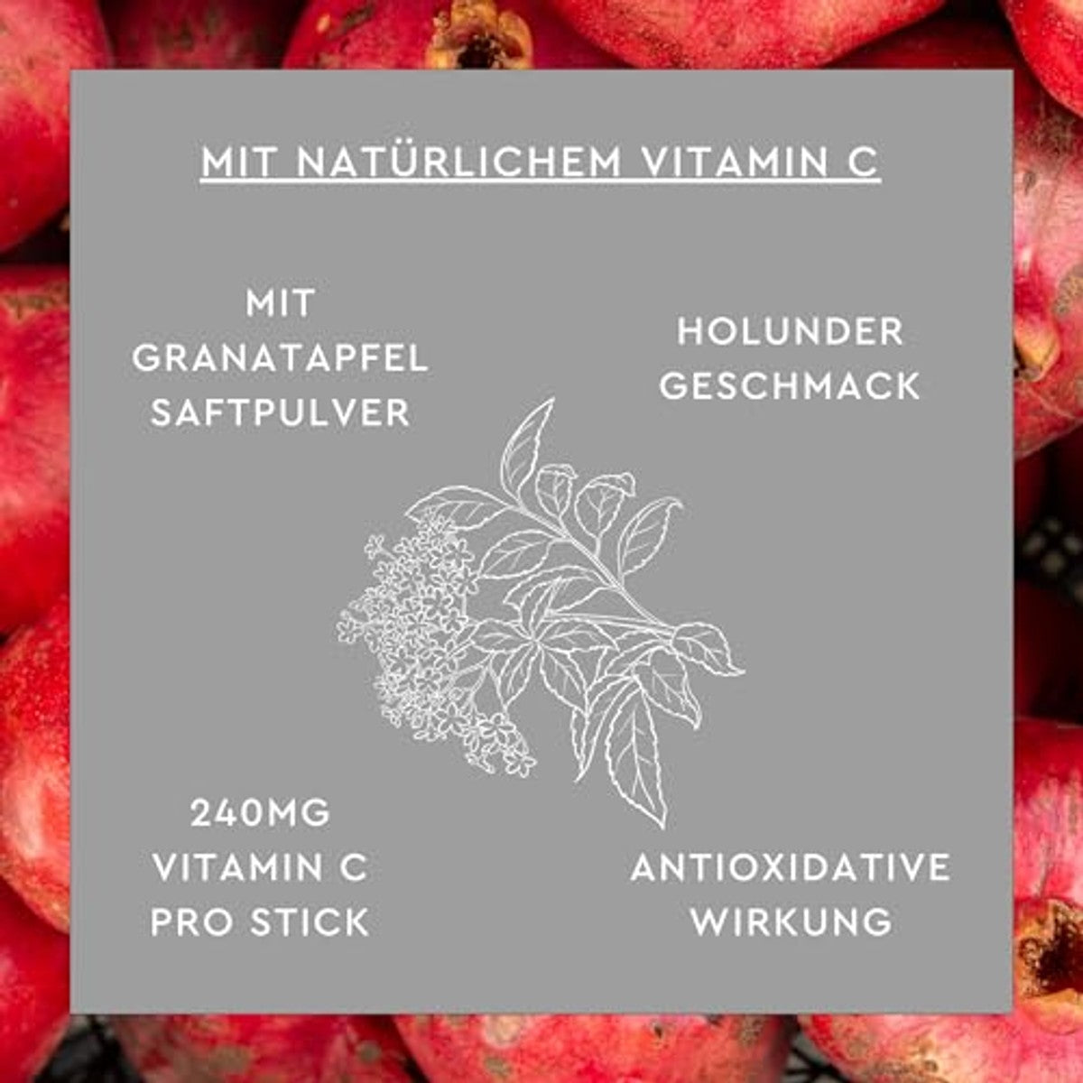 Sunlife Hete Vlierbes met Vitamine C en Zink 20 st - 6-pack