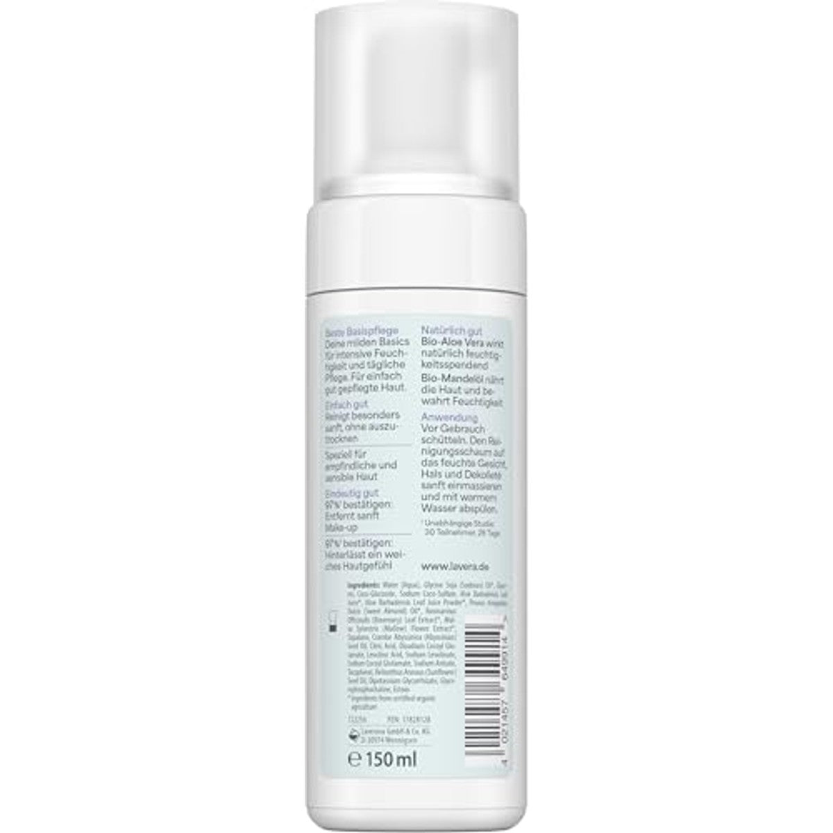 lavera basis sensitive Reinigingsschuim 3 x 150 ml - Voordeelverpakking – foto 6