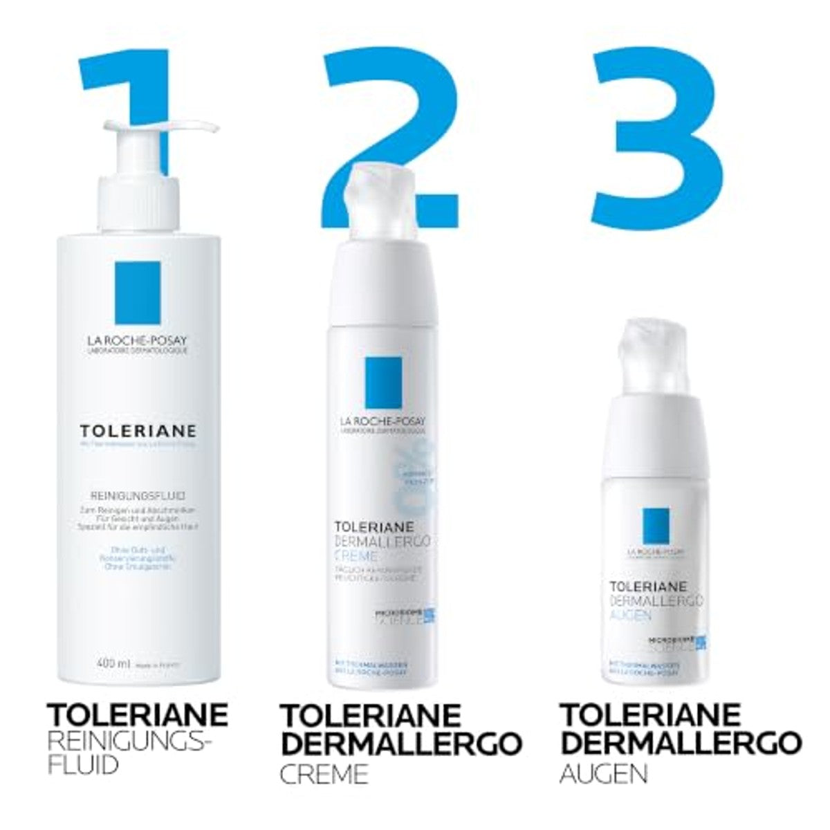 La Roche-Posay Toleriane Reinigingsvloeistof 400 ml - 6-pack