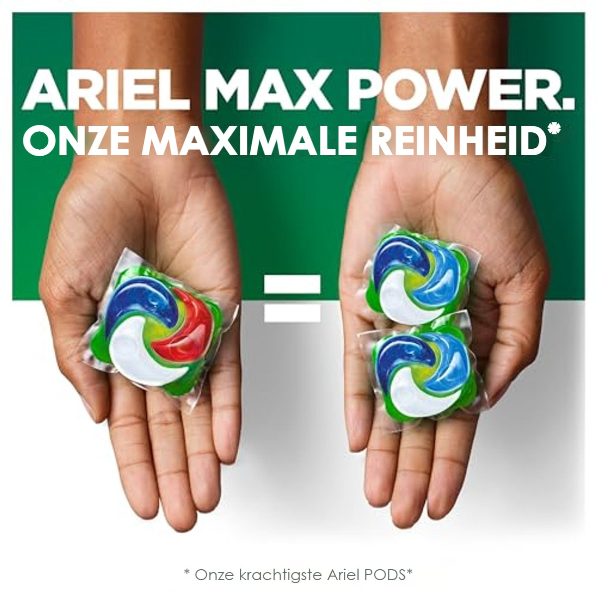 Ariel Max Power Pods Universal+ Wasmiddel 6 x 66 wasbeurten - Voordeelverpakking – foto 6
