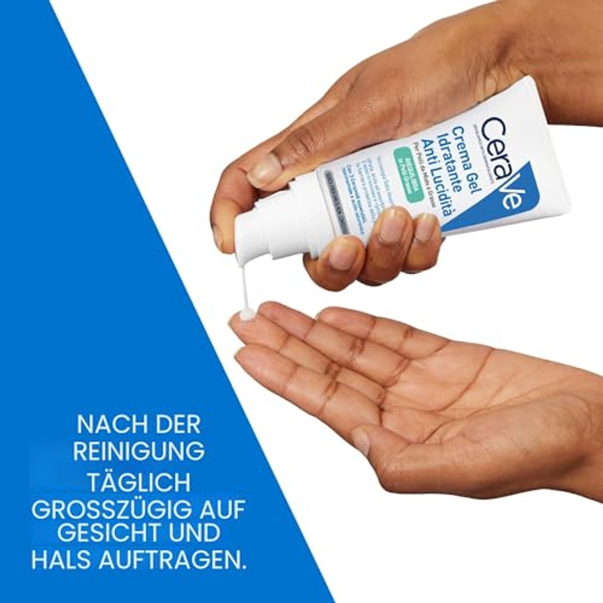 CeraVe Oil Control Hydraterende Gelcrème voor Gemengde tot Vette Huid 52 ml - 3-pack