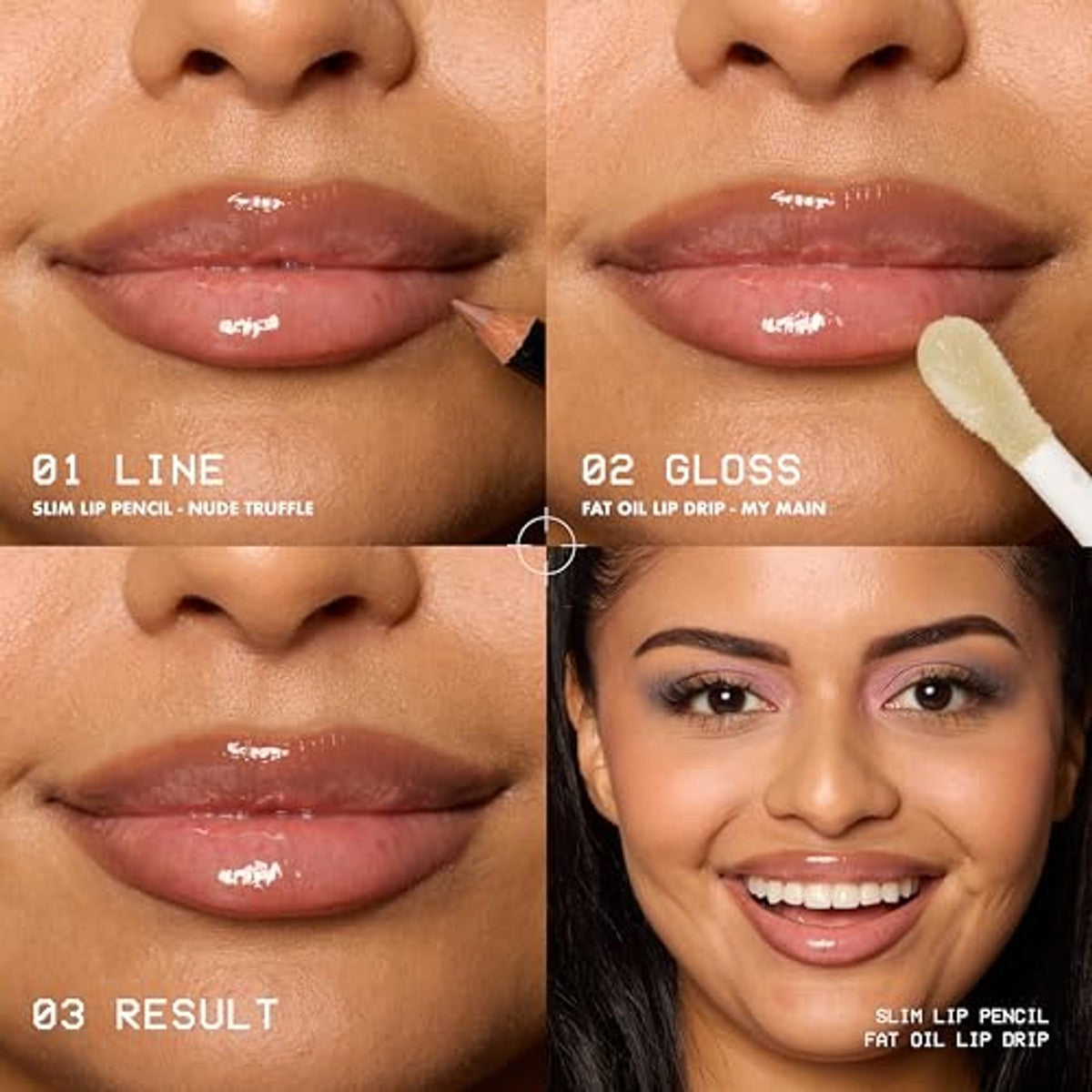 NYX PROFESSIONAL MAKEUP Lip Artist Kit Nude Truffle & My Main - 6 stuks