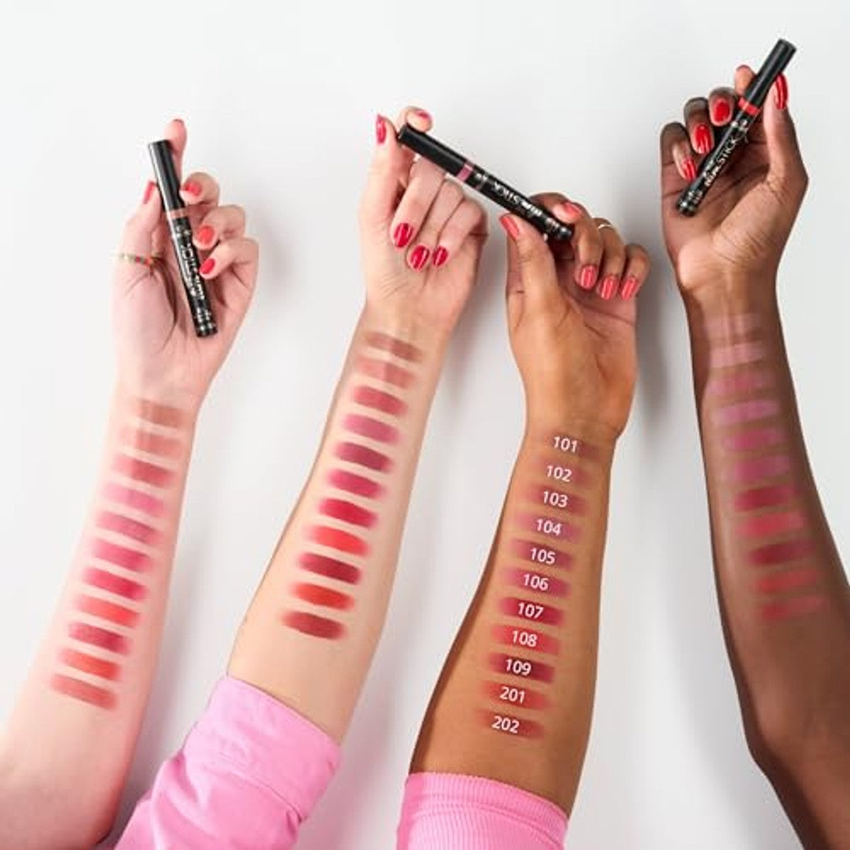 Essence The Slim Stick Nr. 103 Lippenstift, nude, langdurig, verzorgend, expresresultaat, kleurintensief, mat, veganistisch, zonder parfum, zonder alcohol, zonder parabenen, per stuk verpakt (1,7 g) – Essence Cosmetics