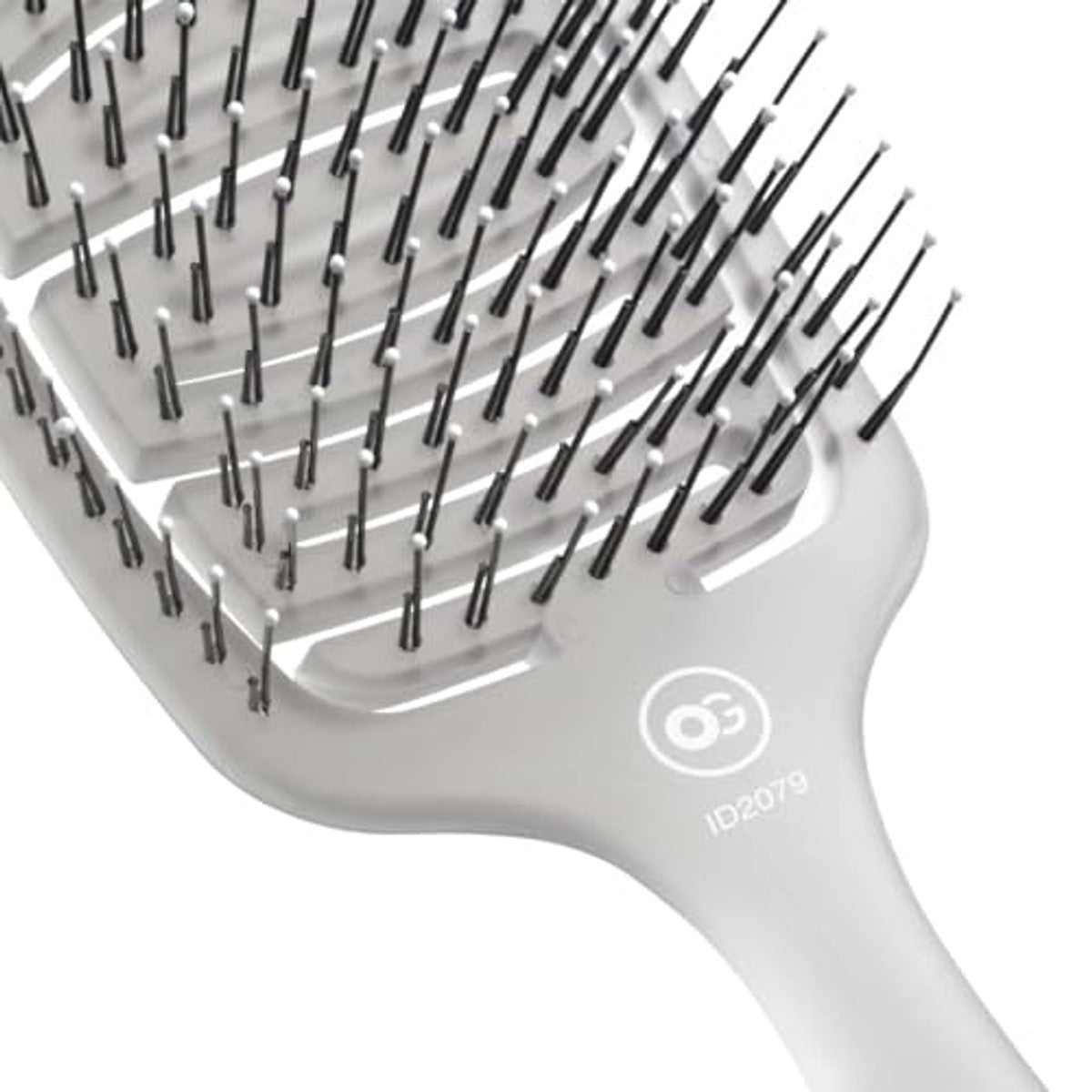 OLIVIA GARDEN Essential Care Flex Medium Hair Bristles Ice Grey