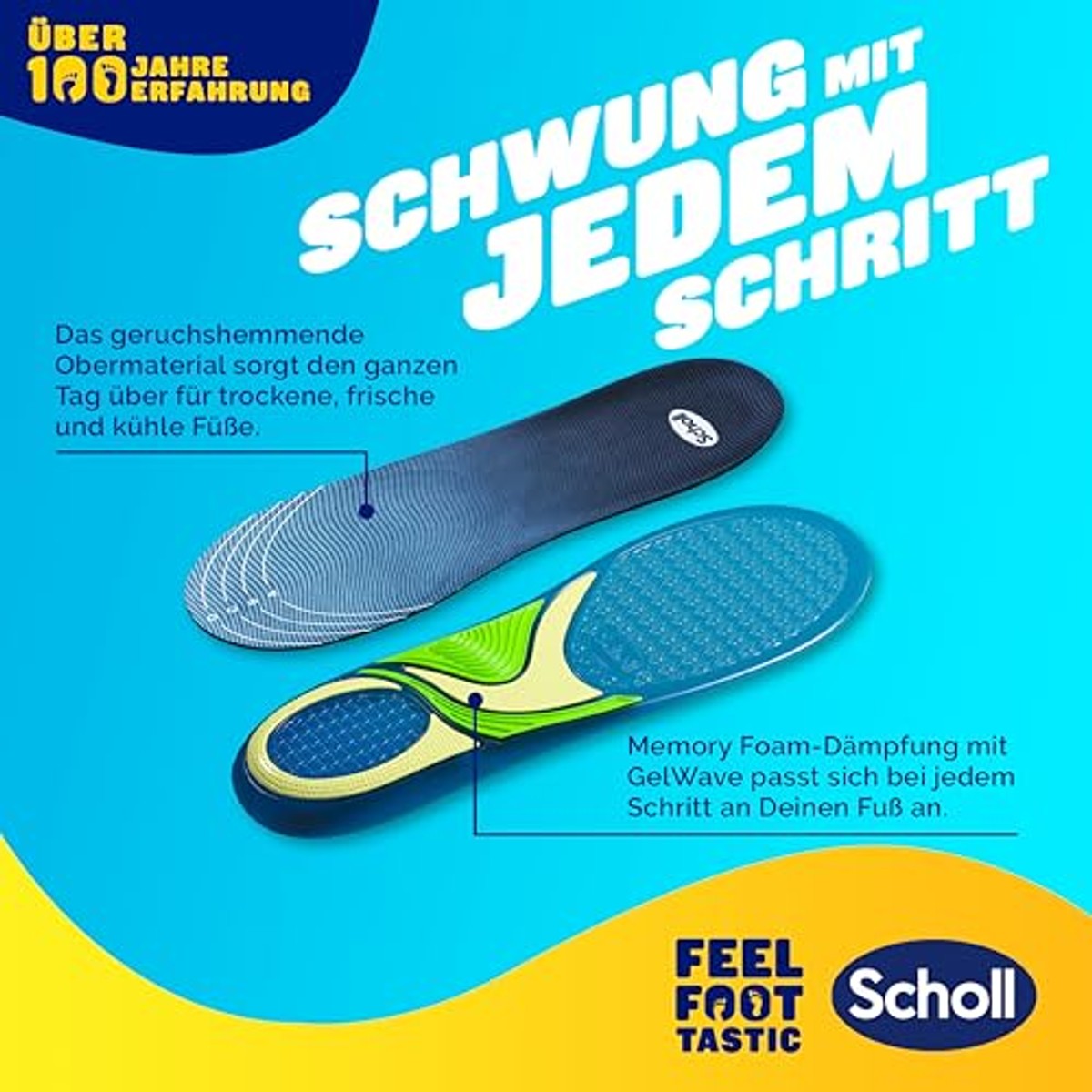 Dr. Scholl's GelActiv Sport-inlegzolen vrouwen 35,5-40,5 - 6-pack