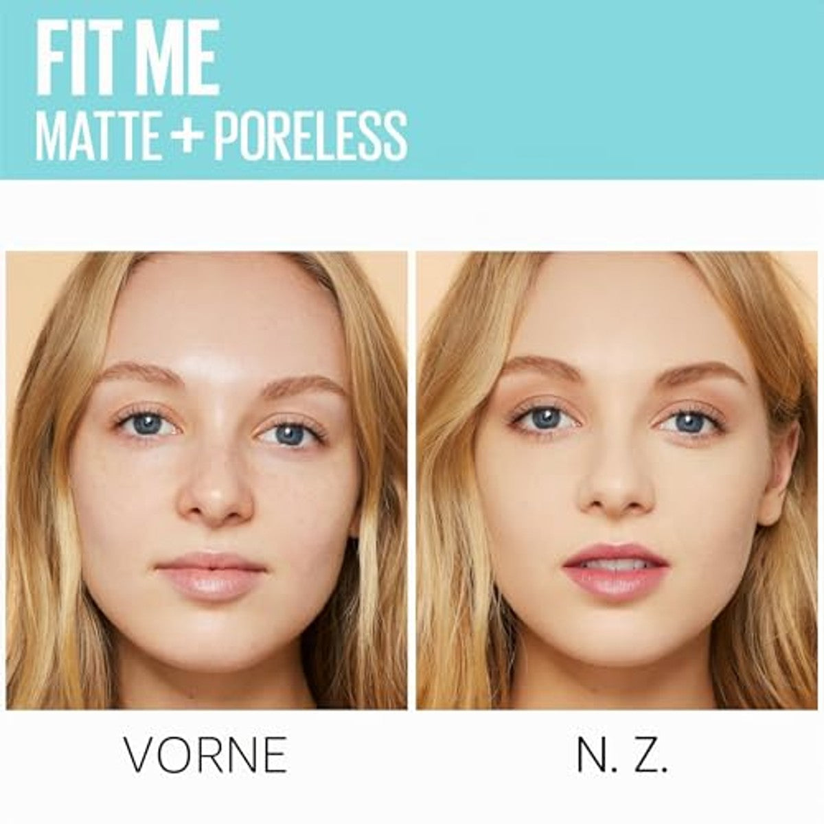 MAYBELLINE Fit Me Matte Poreless 105 Natural Ivory 30 ml - 3 stuks