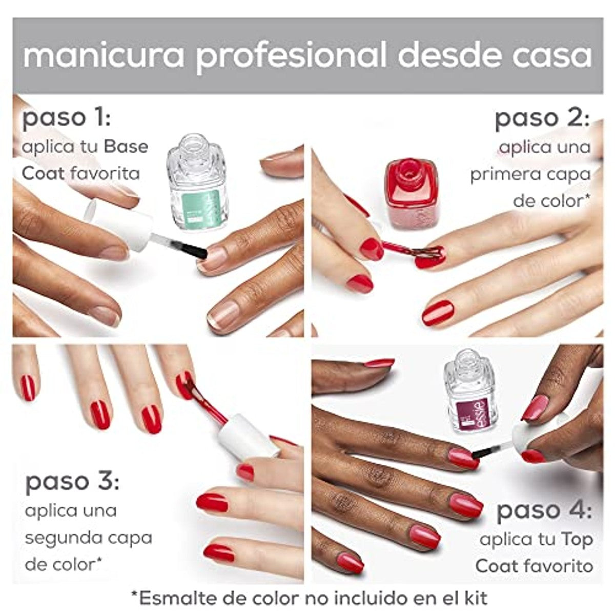 essie Routine Set strong start & good to go 2 stuks - 3 stuks – foto 6