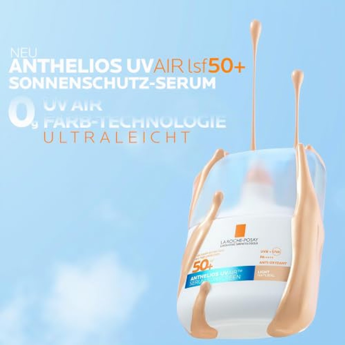 La Roche-Posay Anthelios UVAIR Serum SPF50+ Light 50 ml - 6-pack
