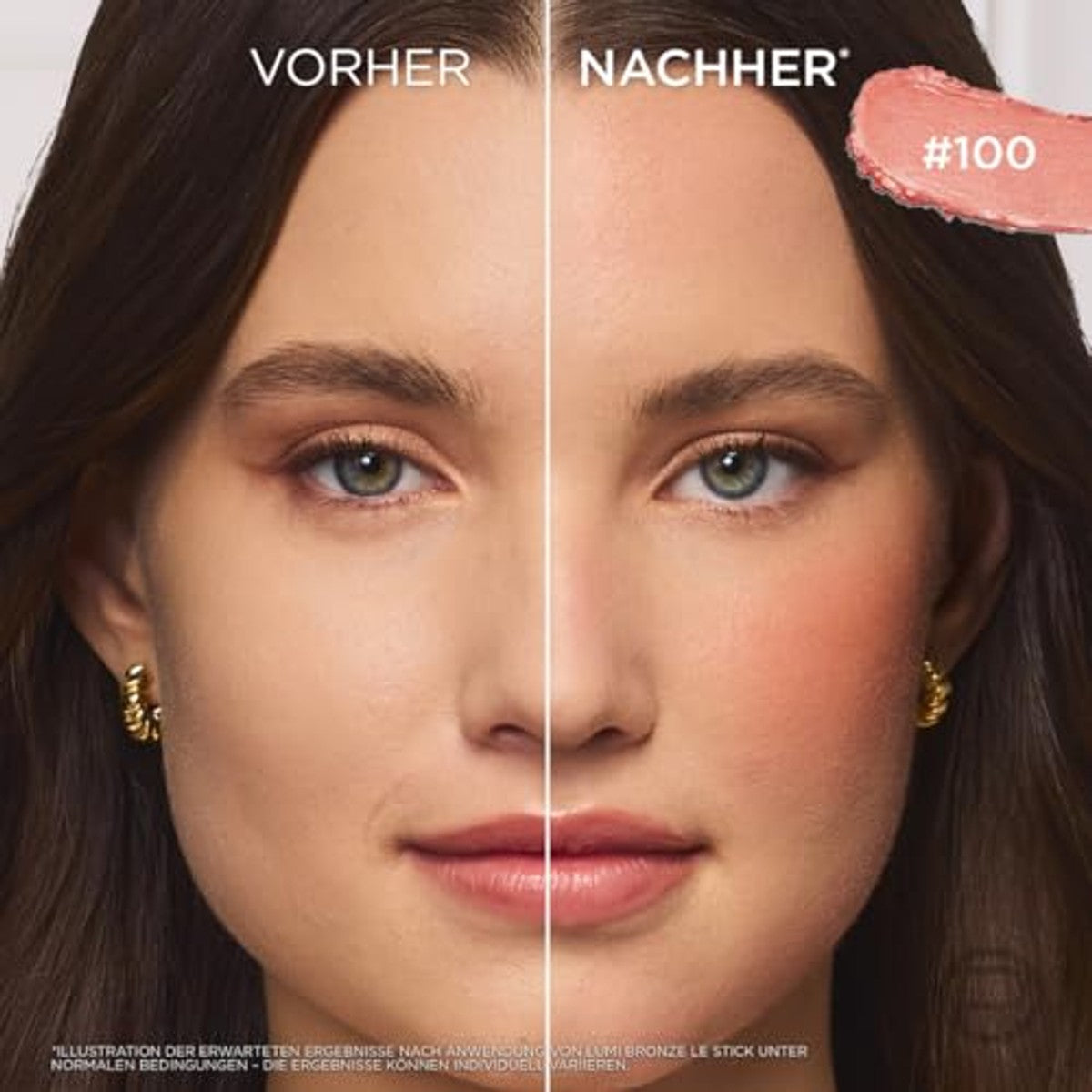 L'Oreal Paris Lumi Bronze Le Stick Soleil 100 Sunkissed Rose 3 x 1 stuk - Voordeelverpakking