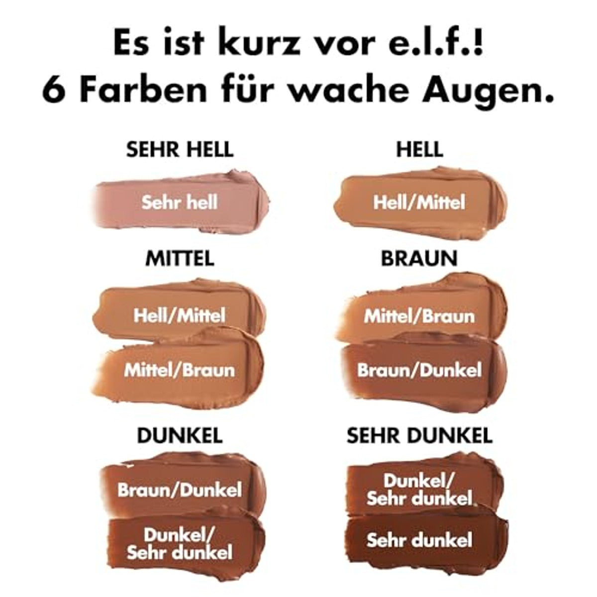 e.l.f. Putty Color-Correcting Eye Brightener Fair 0 stuks - 3 stuks