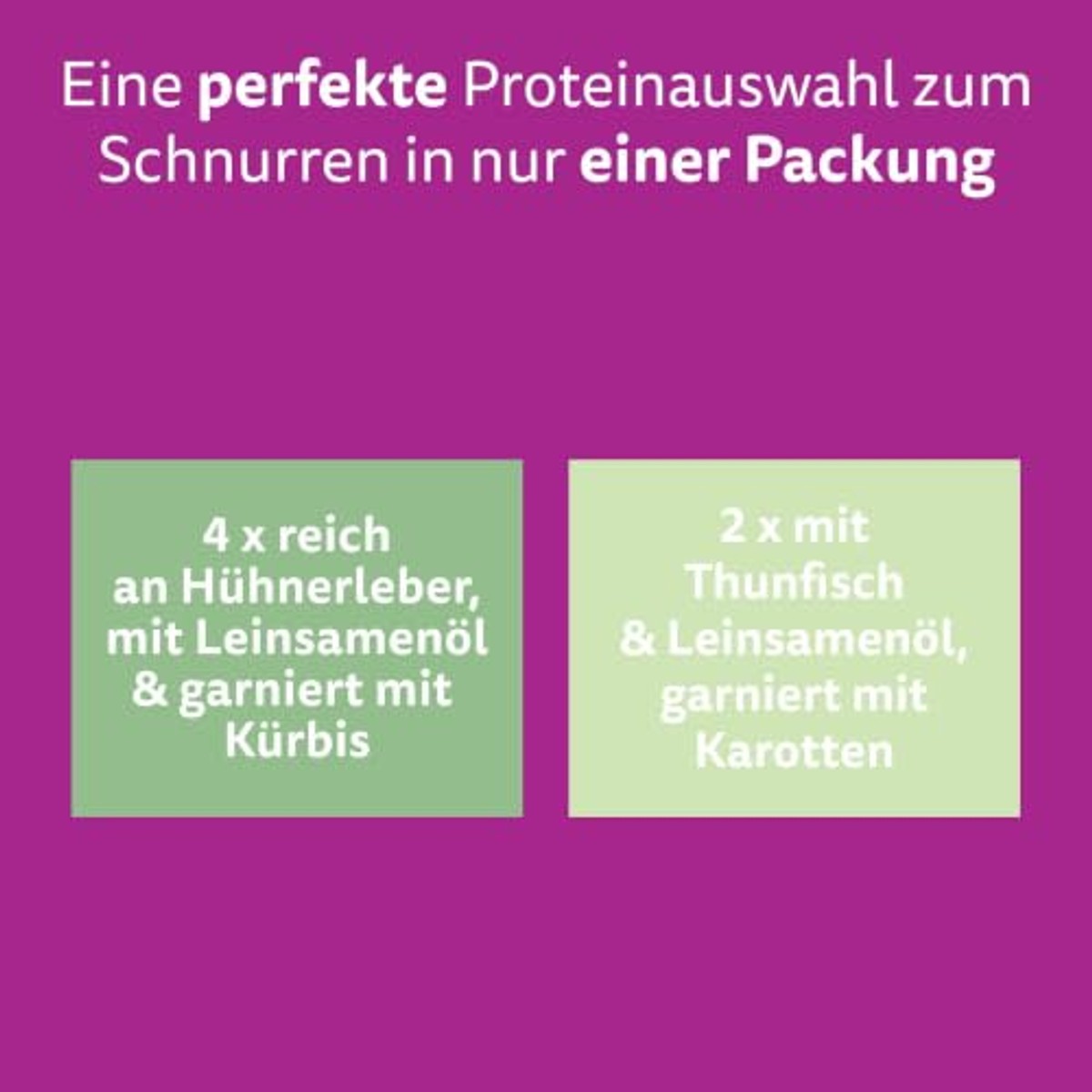WHISKAS 1+ SUPERFOODS Fine Variety natvoer in gelei 6 x 6 x 50 g (verpakking met 36 zakjes) – whiskas