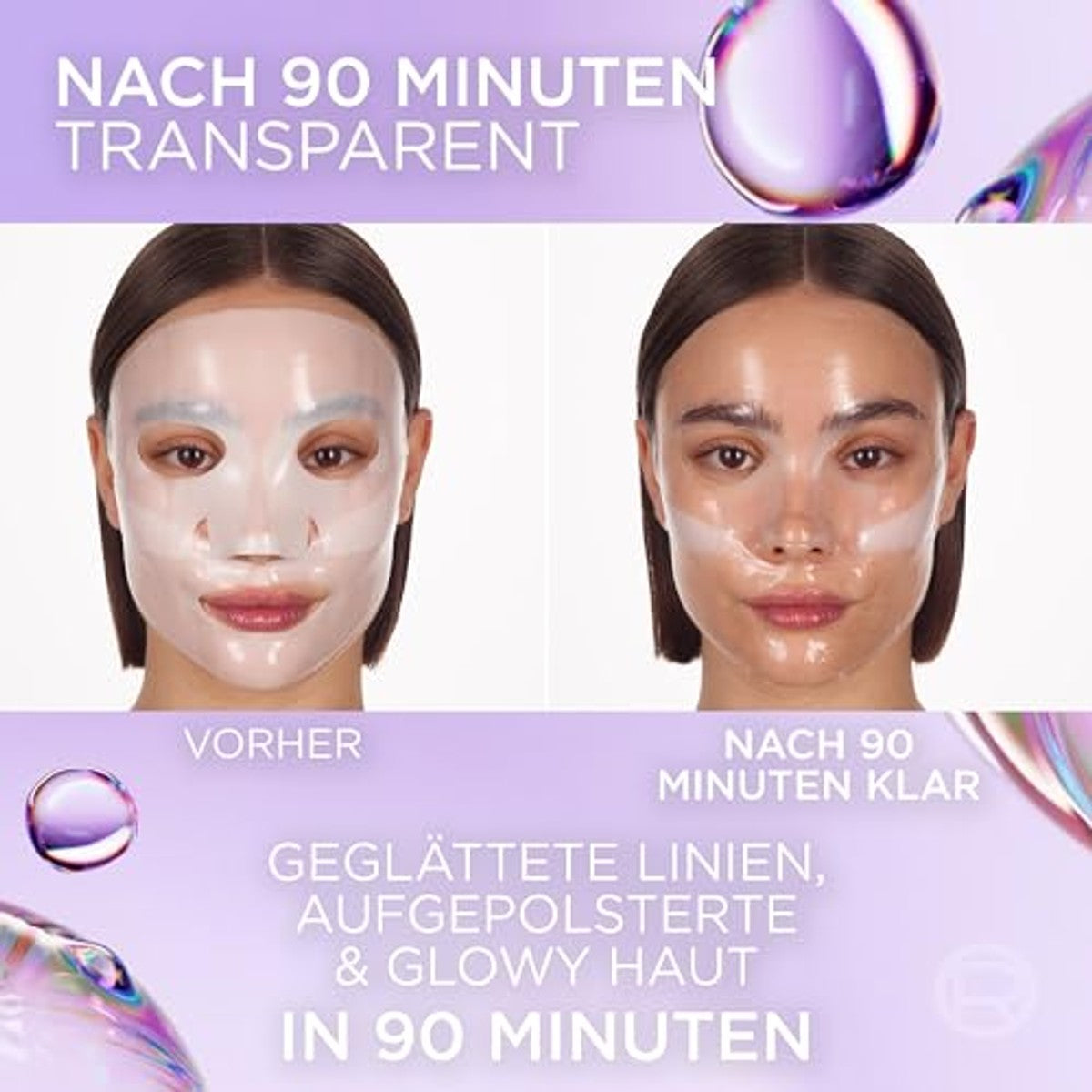 L'Oréal Paris Revitalift Filler Glass Skin Hydrogel Maskerbox 100 g – L'Oreal Paris