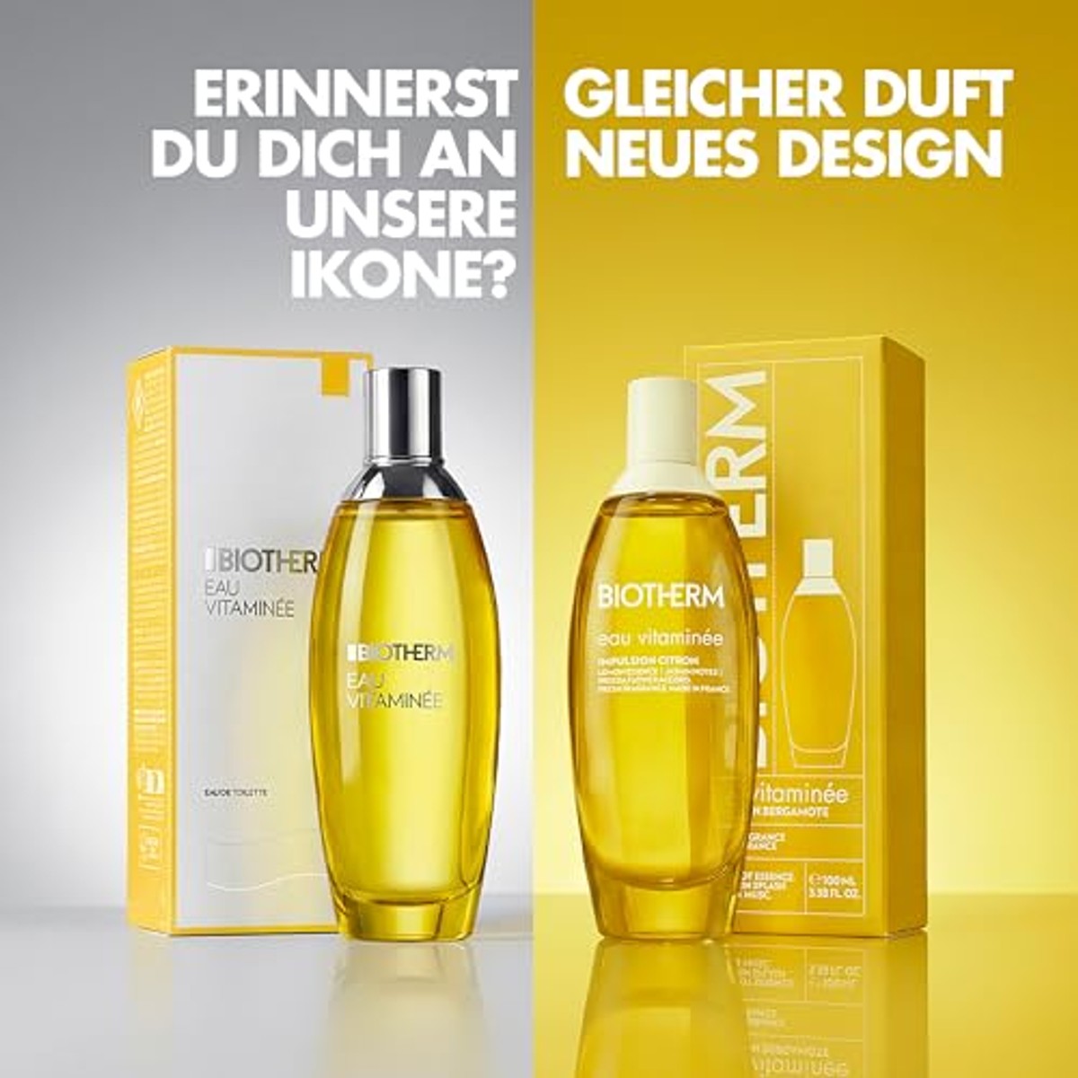 Biotherm Eau Vitaminée Impulsion Citron Eau de Toilette voor Dames 100 ml - 3-pack