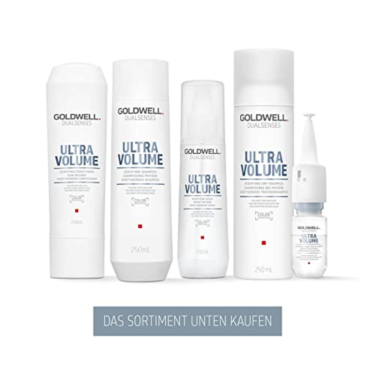 Goldwell Dualsenses Ultra Volume Verstevigende Spray voor Fijn tot Futloos Haar 150 ml Ongeparfumeerd - 3-pack
