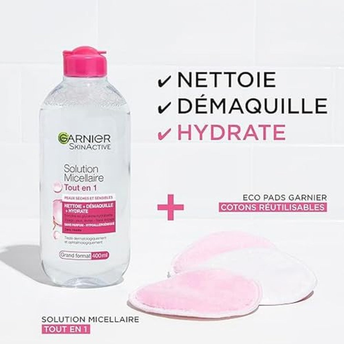 Garnier Micellair Reinigingswater All-in-1 6 x 400 ml - Voordeelverpakking
