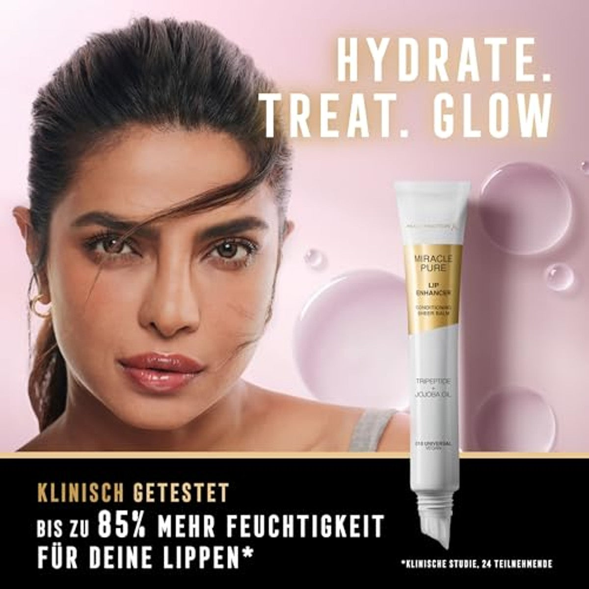 Max Factor Miracle Pure Lip Enhancer Fb. 040 Vital Rose 3 stuks