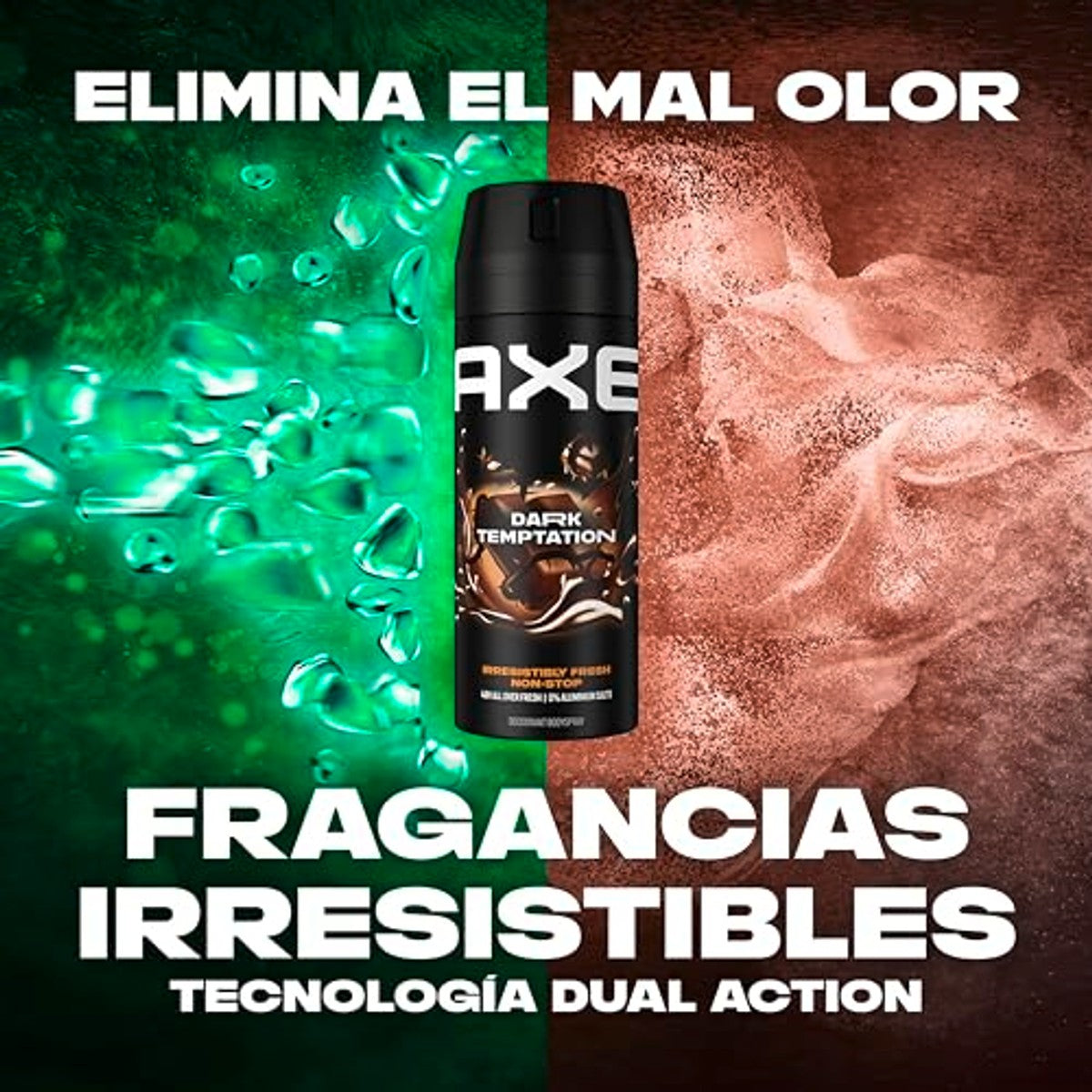 Axe Dark Temptation Deodorant 150 ml, 6 Stuk – Axe