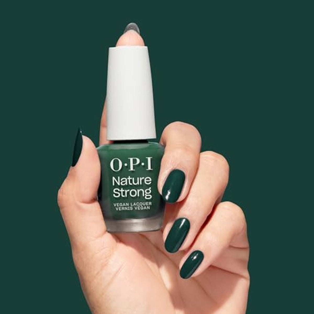 OPI Nature Strong Nagellak Donkergroen 15 ml - 3-pack