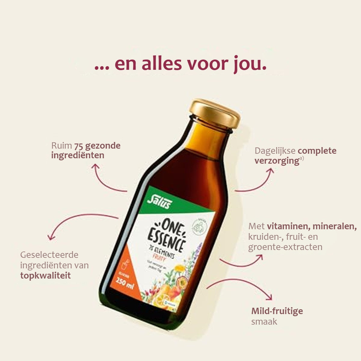 Salus One Essence 75 Elements micronutriëntenelixer Fruity 250 ml – foto 6