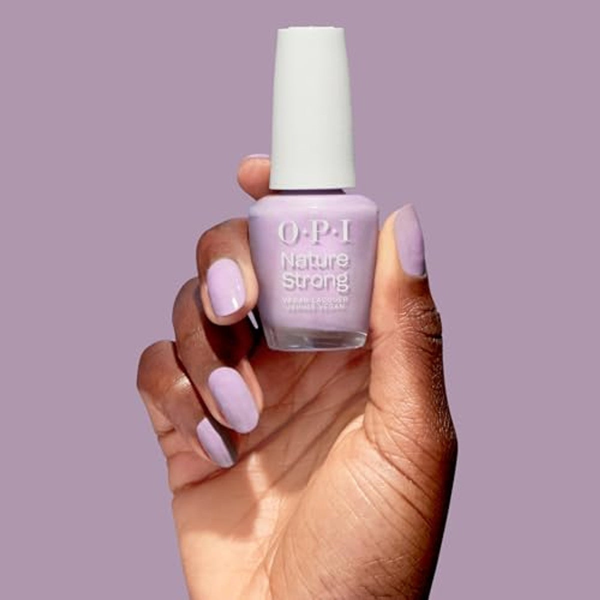 OPI Nature Strong Nagellak Spring Into Action Lichtpaars 15 ml - 3-pack