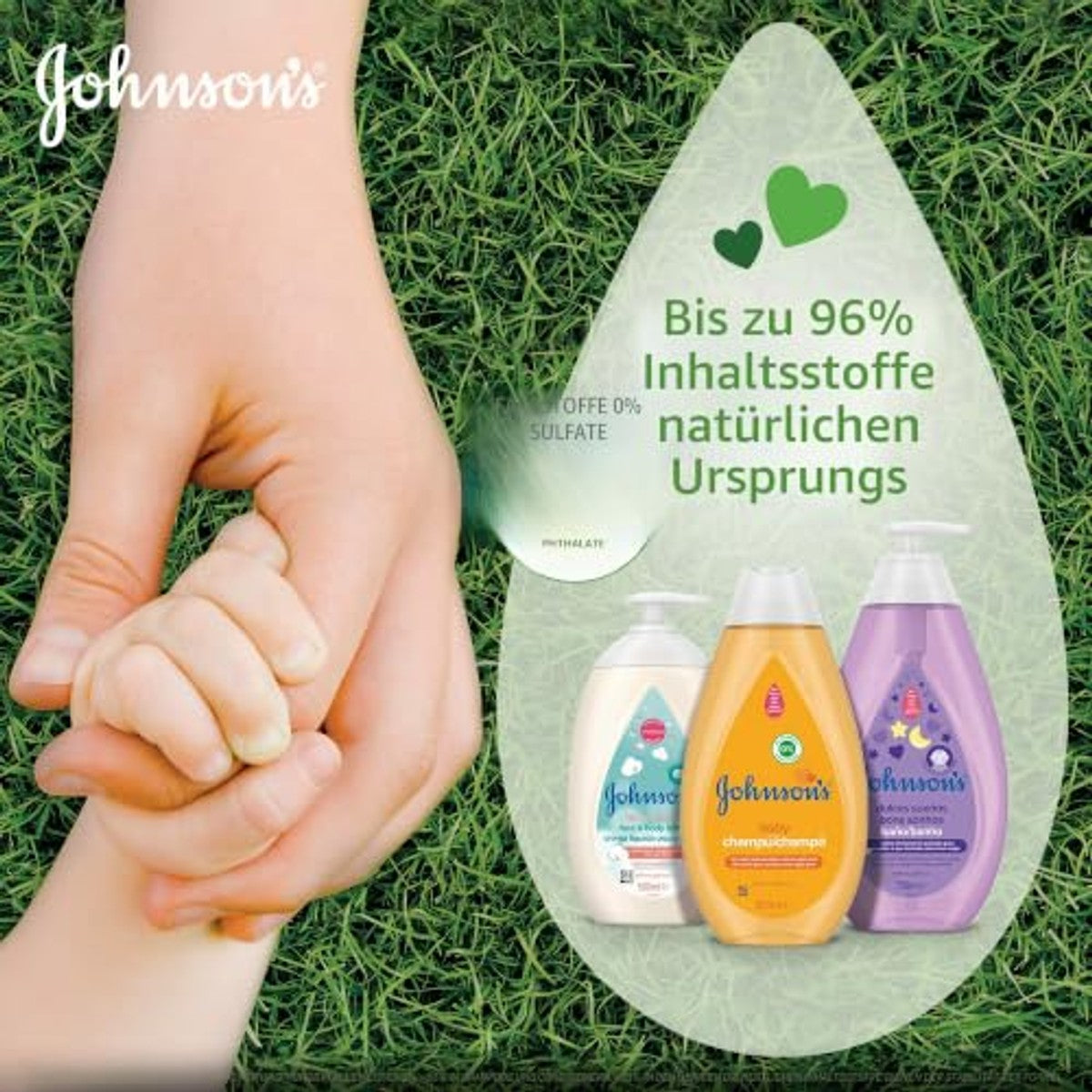 Johnson's Baby Krachtshampoo voor kinderen 6 x 500 ml - Voordeelverpakking