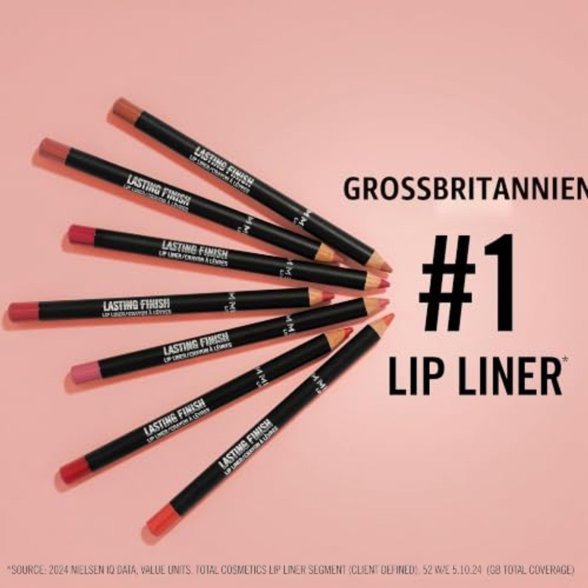 Rimmel London 8HR Soft Lip Liner 215 Ms.Mauve 113,4 g - 6 stuks