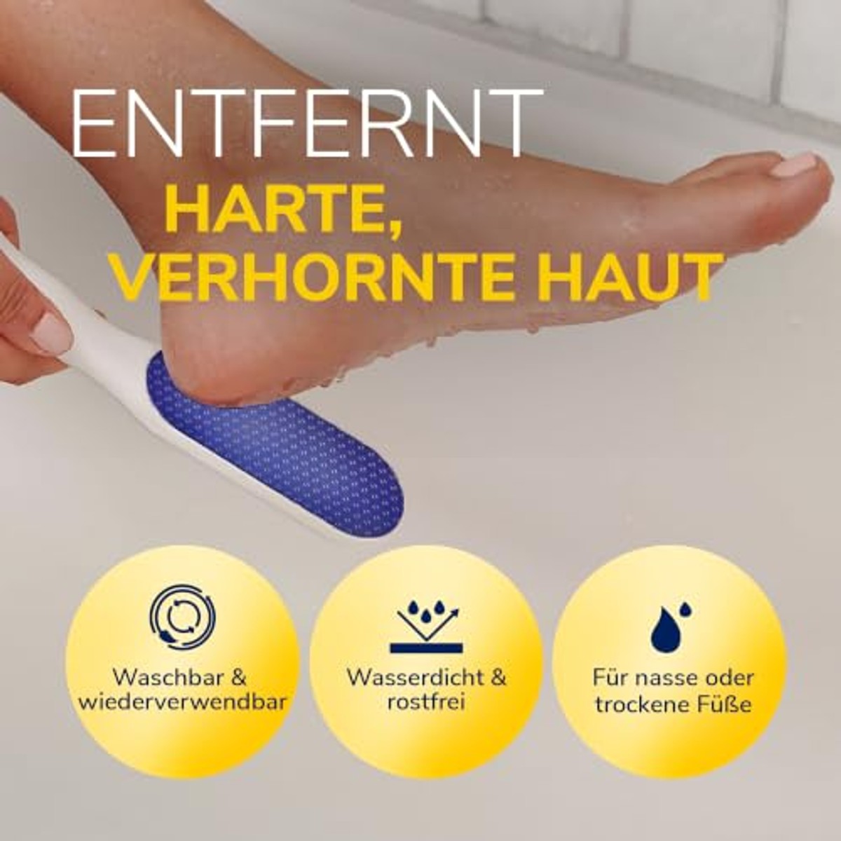Dr. Scholl's Nano Glass voetvijl en eeltverwijderaar - 6-pack