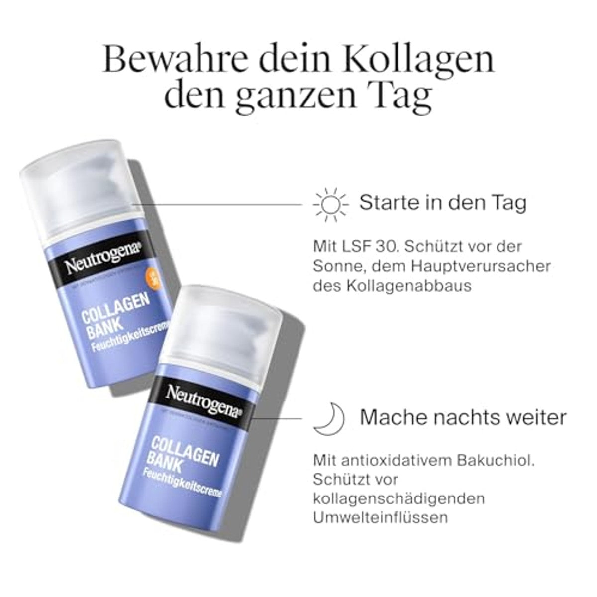 Neutrogena Collagen Bank vochtinbrengende gezichtscrème 6 x 50 ml - Voordeelverpakking