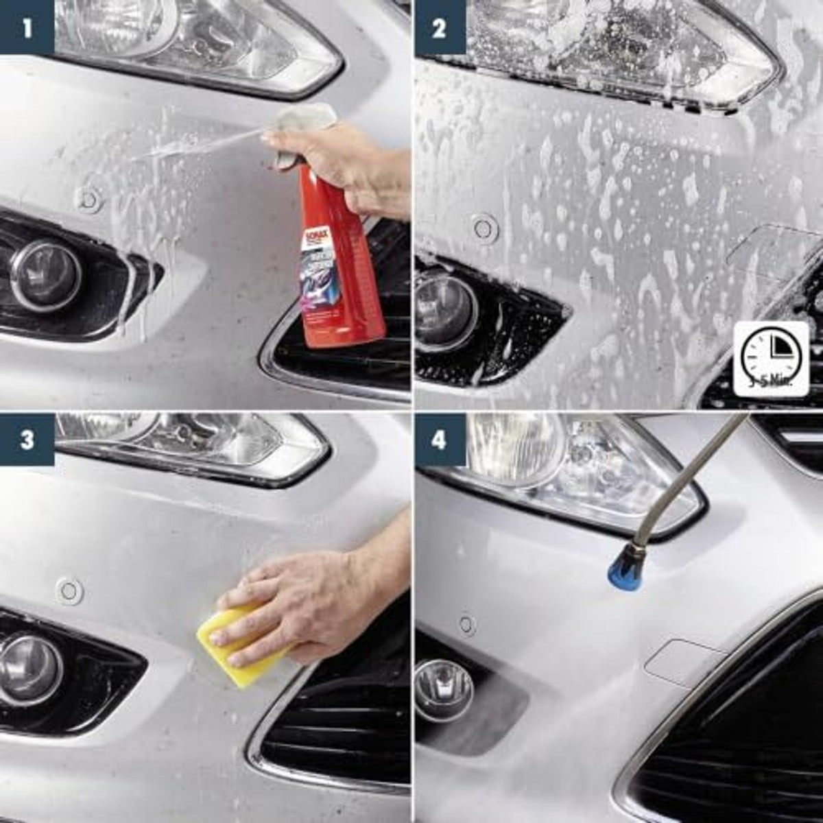 SONAX Insectenverwijderaar 6 x 500 ml - Voordeelverpakking
