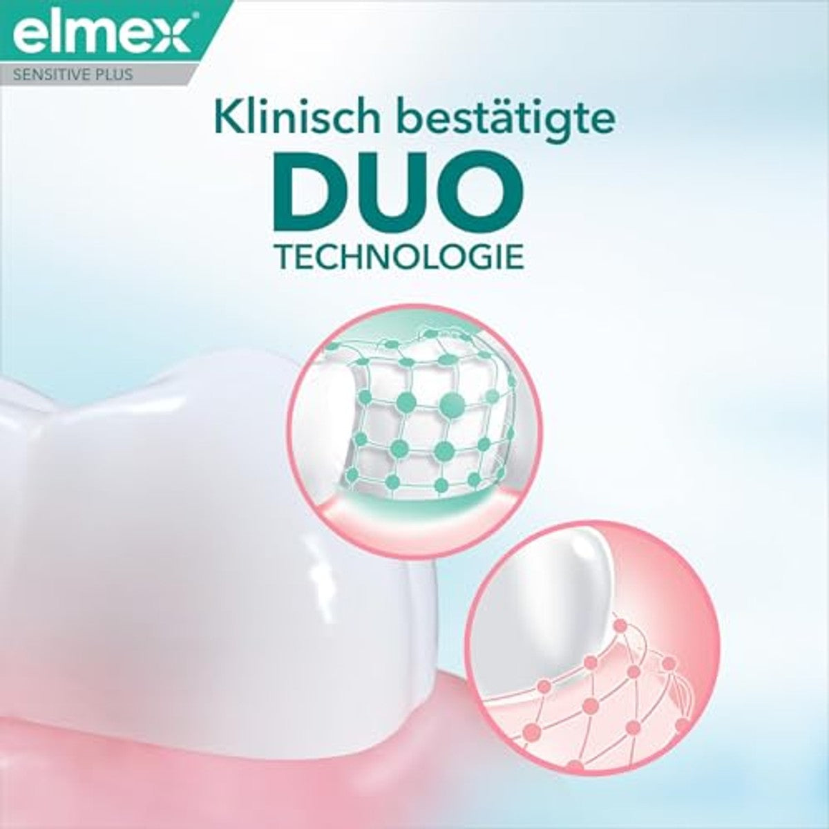 ELMEX Tandpasta Sensitive bij tandvleesproblemen 3 x 75 ml - Voordeelverpakking
