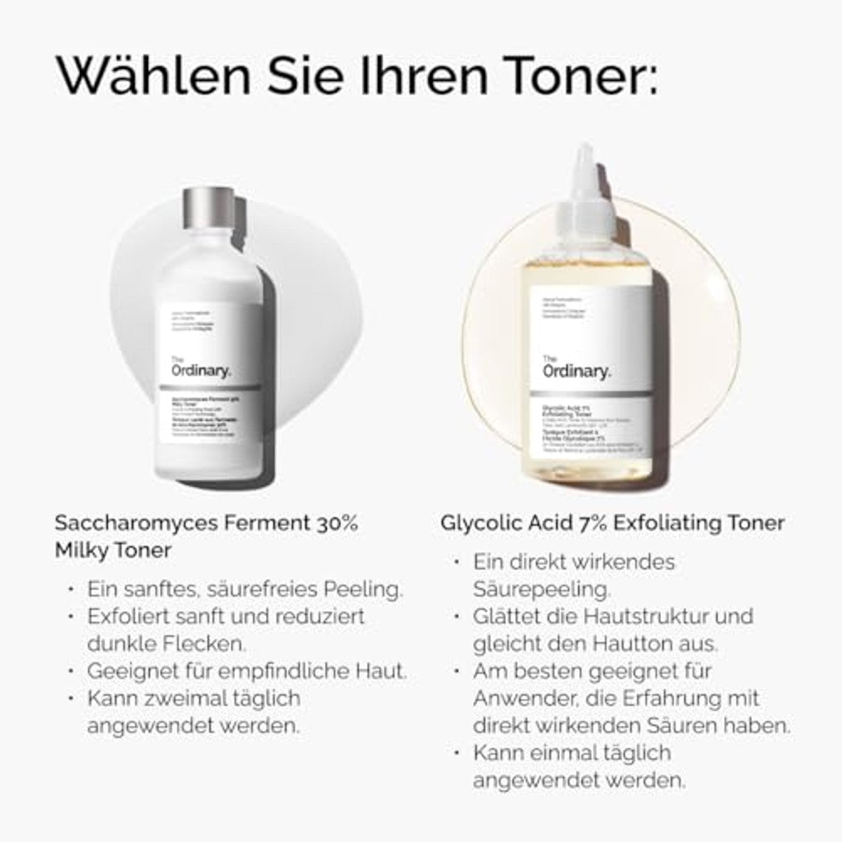 The Ordinary Saccharomyces Ferment 30% Milky Toner, peeling- en vochtstoner voor een gladdere, stralende huid, 100 ml