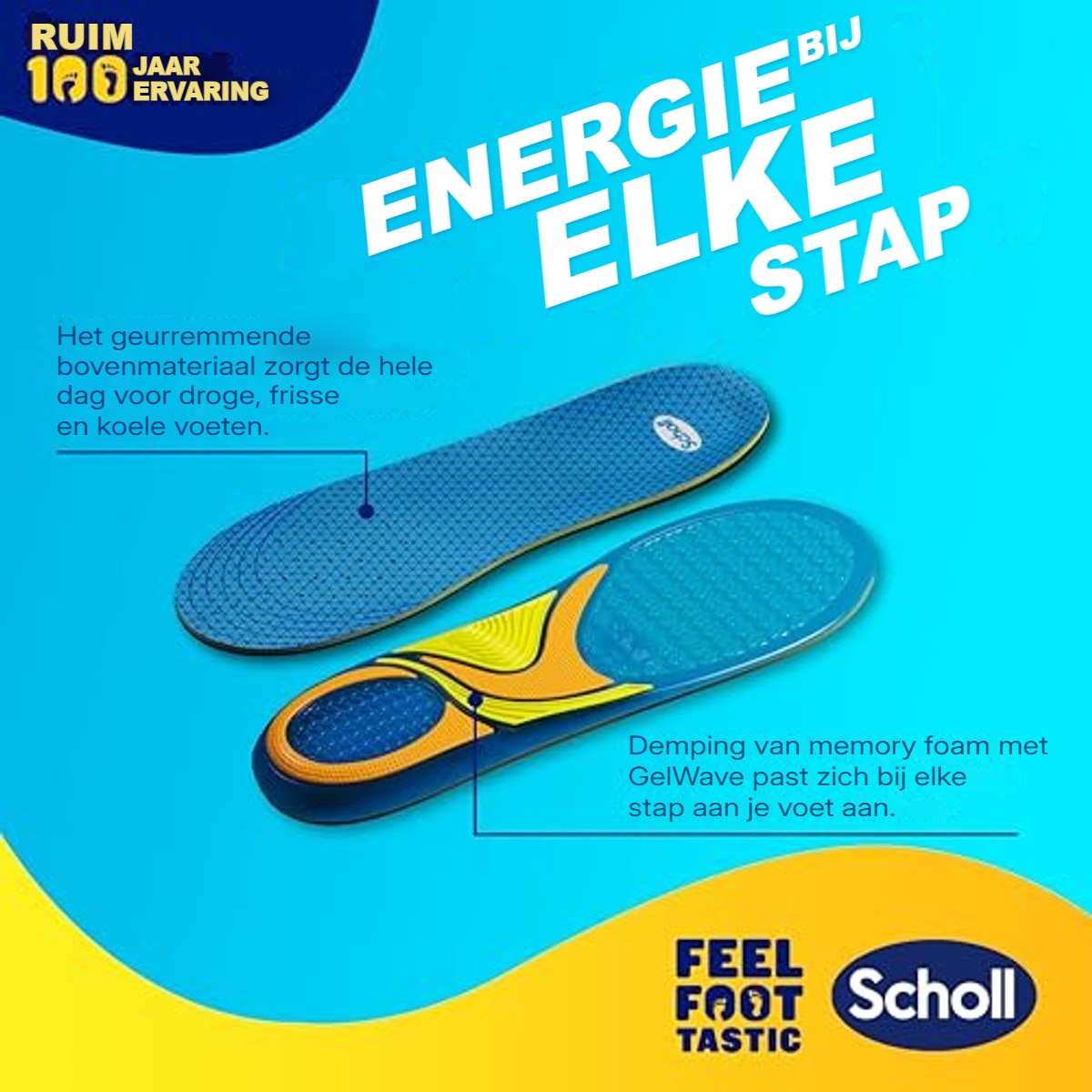 Dr. Scholl's GelActiv Everyday inlegzolen mannen 40-46,5 - 6-pack – foto 6