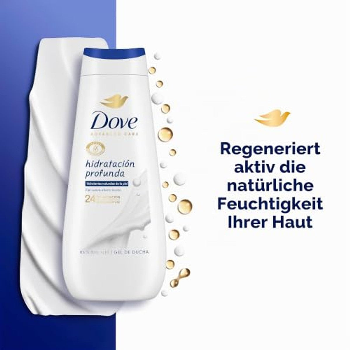 Dove Advanced Care Douchegel diepe hydratatie 3 x 400 ml – Dove