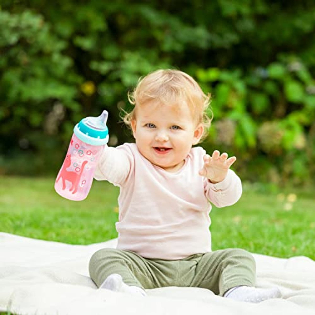 NUK Active Cup Disney Winnie de Poeh blauw 6 x 300 ml - Voordeelverpakking