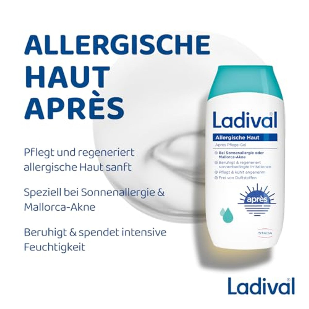 Ladival After Care Gel allergische huid After Sun 6 x 200 ml - Voordeelverpakking