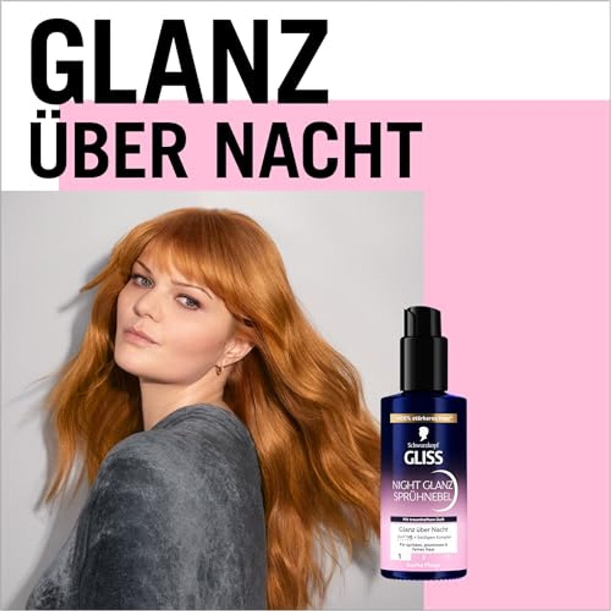 Gliss Kur Night Glans-spray 6 x 100 ml - Voordeelverpakking