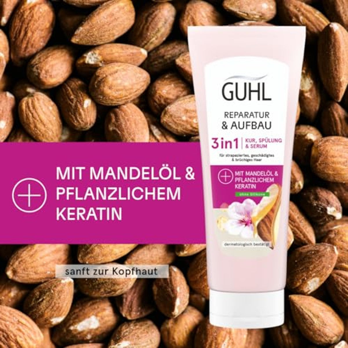Guhl Diepe opbouw 3-in-1 kuur, conditioner & serum 200 ml – Guhl