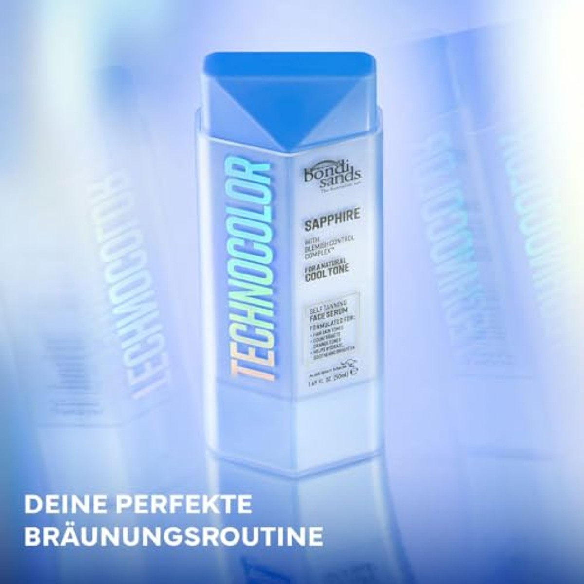 Bondi Sands Technocolor Face Serum Sapphire 6 x 50 ml - Voordeelverpakking